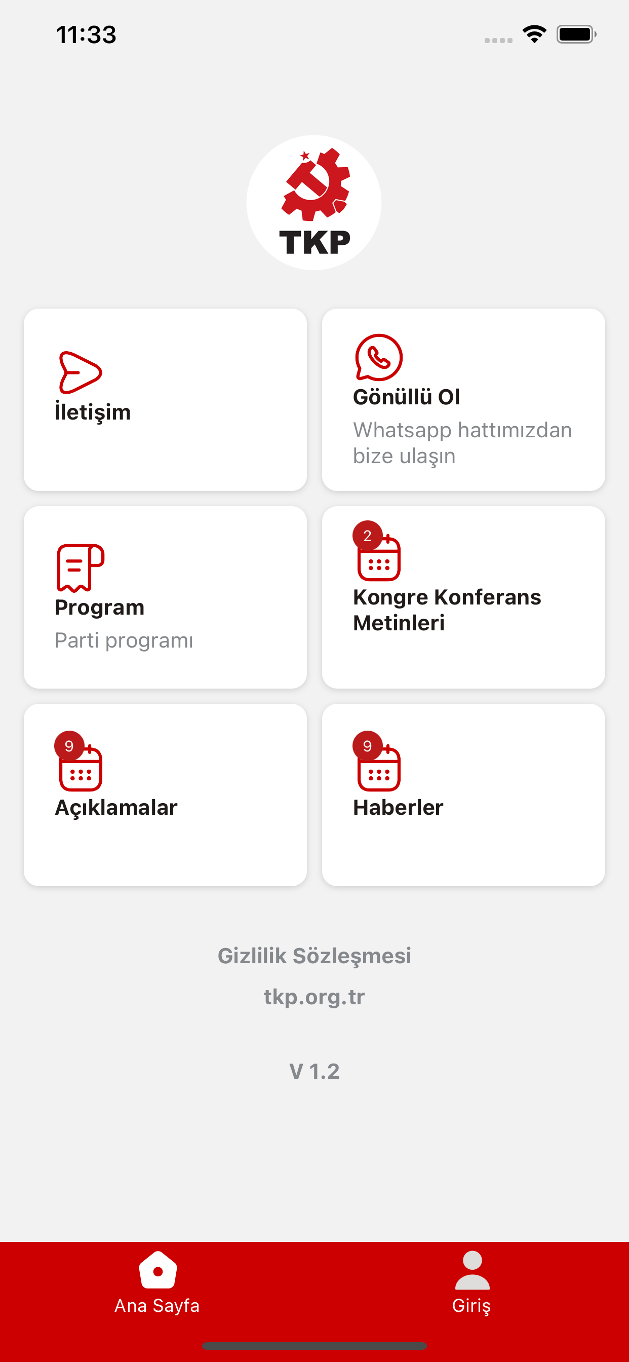 TKP uygulama